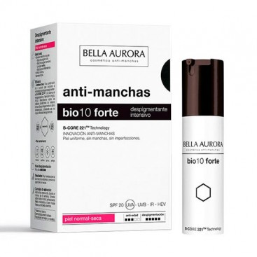 Bio 10 Forte Tratamiento Despigmentante Intensivo Piel Normal-Seca Bella Aurora 30 ml