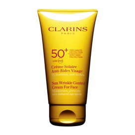 Crema Solar Antiarrugas para el Rostro UVA/UVB 50+ Clarins 75 ml