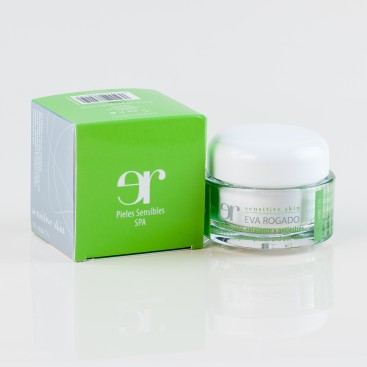 Crema Hidratante, Relajante y Antiestrés para Piel Sensible SPF15